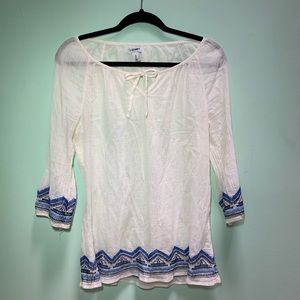 Embroidered Old Navy Top